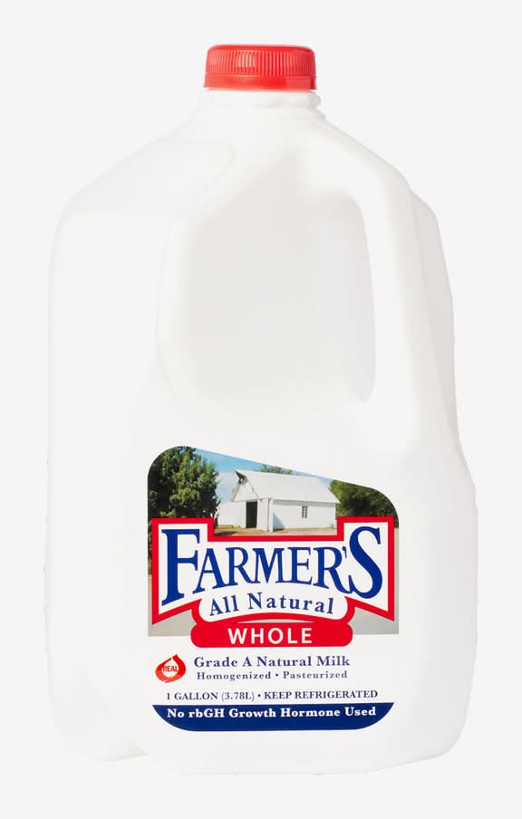 Farmer's All Natural Whole Milk