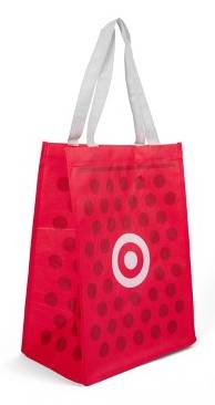 Target Reusable Printed Tote Bag, Red