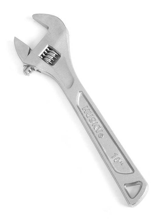 Husky Adjustable Wrench, 10 in