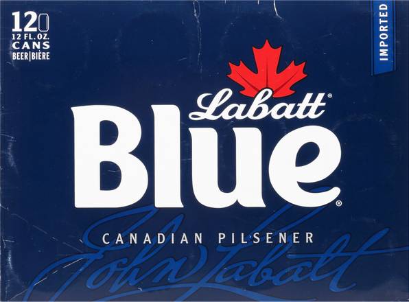 Labatt Pristine Canadian Pilsener Blue Beer (12 ct, 12 fl oz)