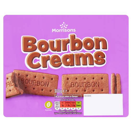 Morrisons Bourbon Creams (300g)