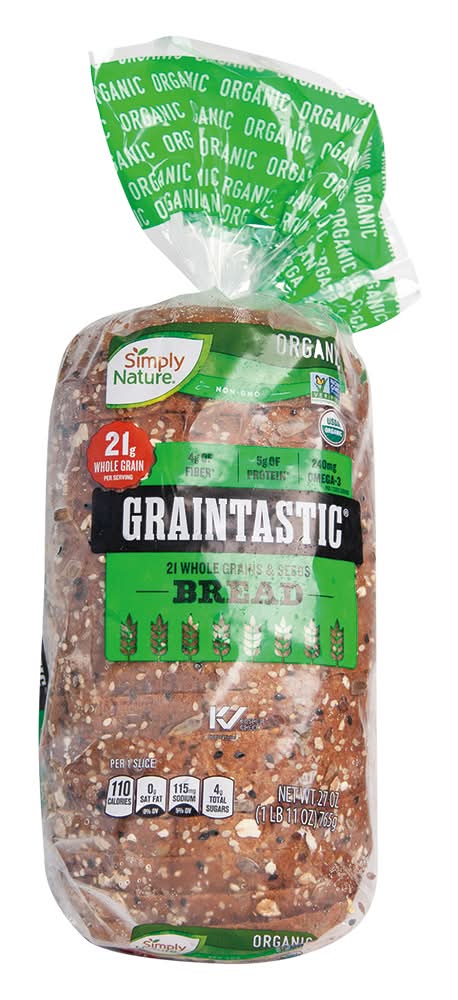 Simply Nature Graintastic Organic Bread