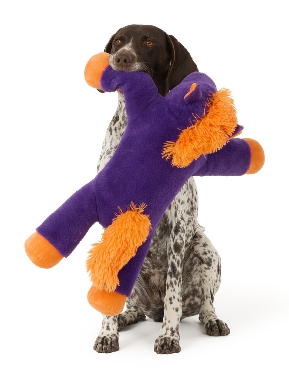 Thrills & Chills™ Halloween Plush XL Horse Dog Toy (Color: Purple)