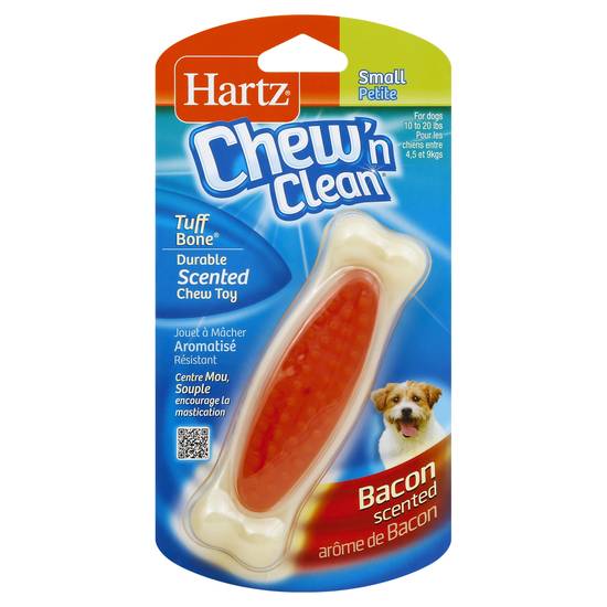 Hartz Bacon Scented Tuff Bone Durable Scented Chew Toy