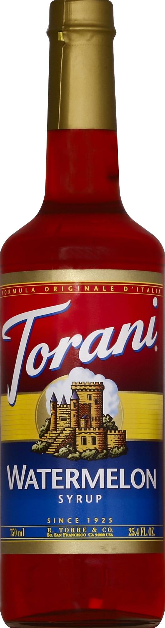 Torani Watermelon Syrup (750 ml)