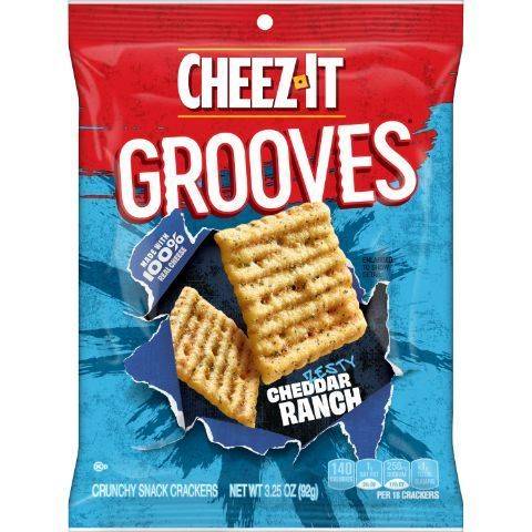 Cheez-It Grooves Zesty Cheddar Ranch 3.3oz
