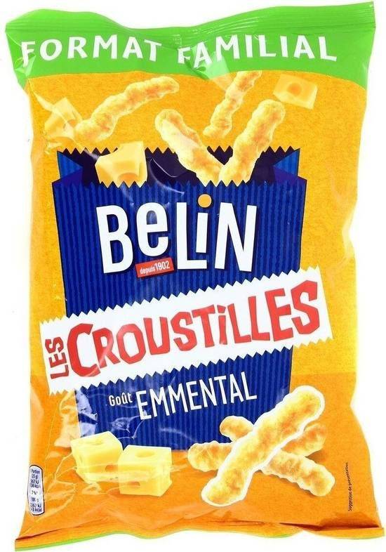 Croustilles goût emmental - belin - 138g