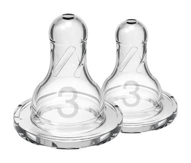 Dr. Brown's Standard Level 3 Silicone Nipples (30 g, 2 ct)