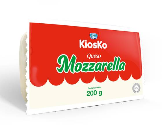 Queso Mozzarella Kiosko 200 Gr.