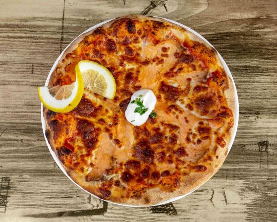 Pizza saumon🍕🧀