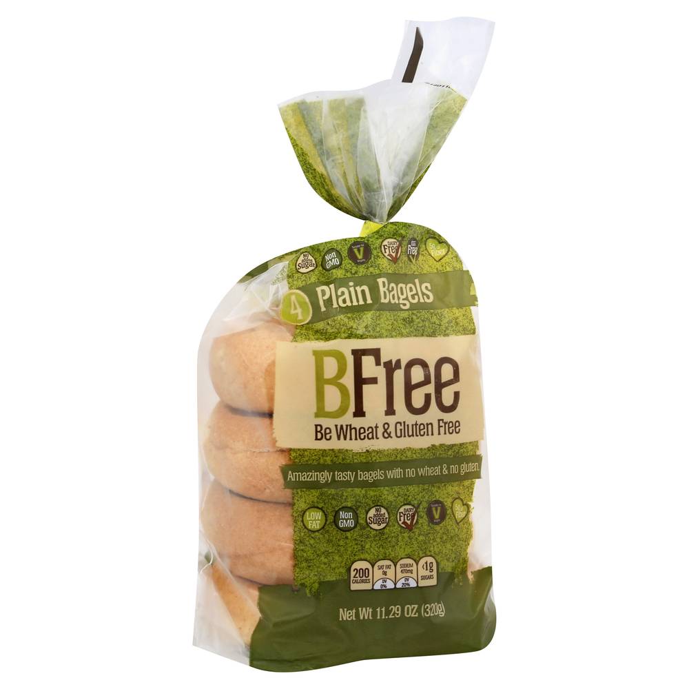 BFree Plain Bagels (11.3 oz)