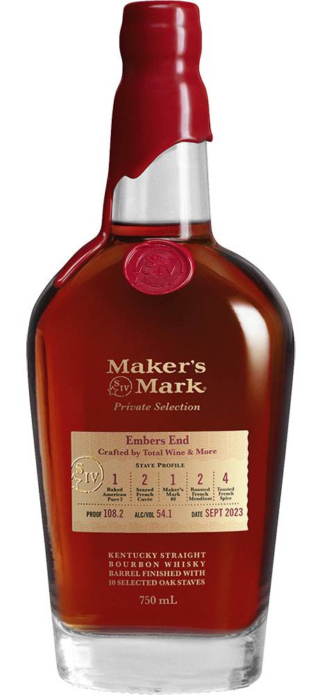 ウイスキー Maker's Mark Embers End Maker's Mark Embers End Barrel Select Delivery Near Me | Order