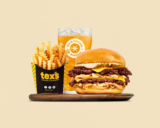 Tex's Smash Burger Meal