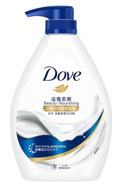 多芬滋養柔膚沐浴露 滋養柔嫩  900G( 2023)