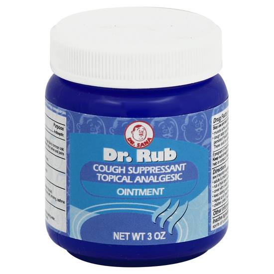 Dr Sana Cough Suppressant/Topical Analgesic Ointment