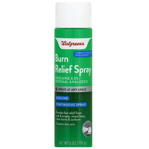 Walgreens Burn Relief Spray - 6.0 oz