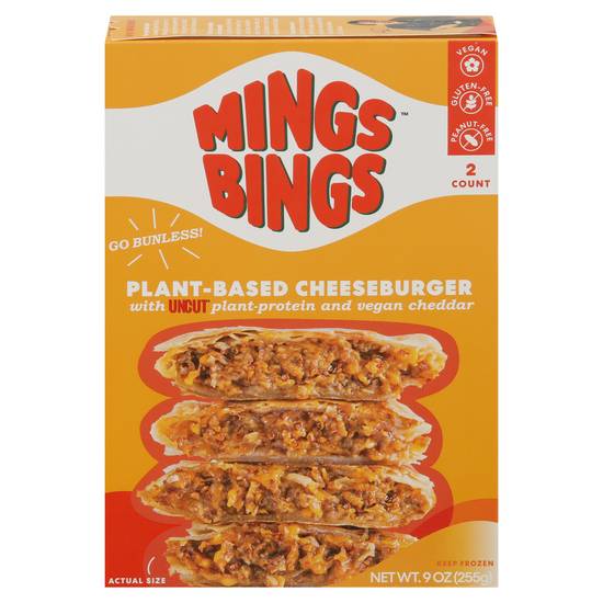 Mingsbings Plant-Based Cheeseburger (vegan)