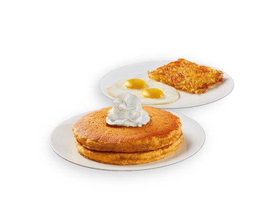 Pumpkin Spice Pancake Combo (2 Stack)