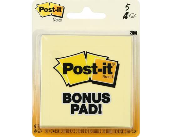 Post-it · Yellow Sticky Notes (5 pads)