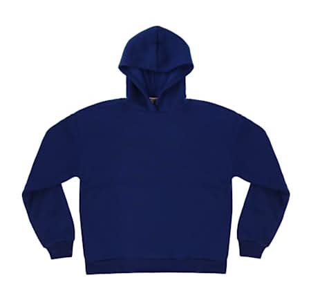 Cozy Fleece Pullover Hoodie Medium Dark Blue