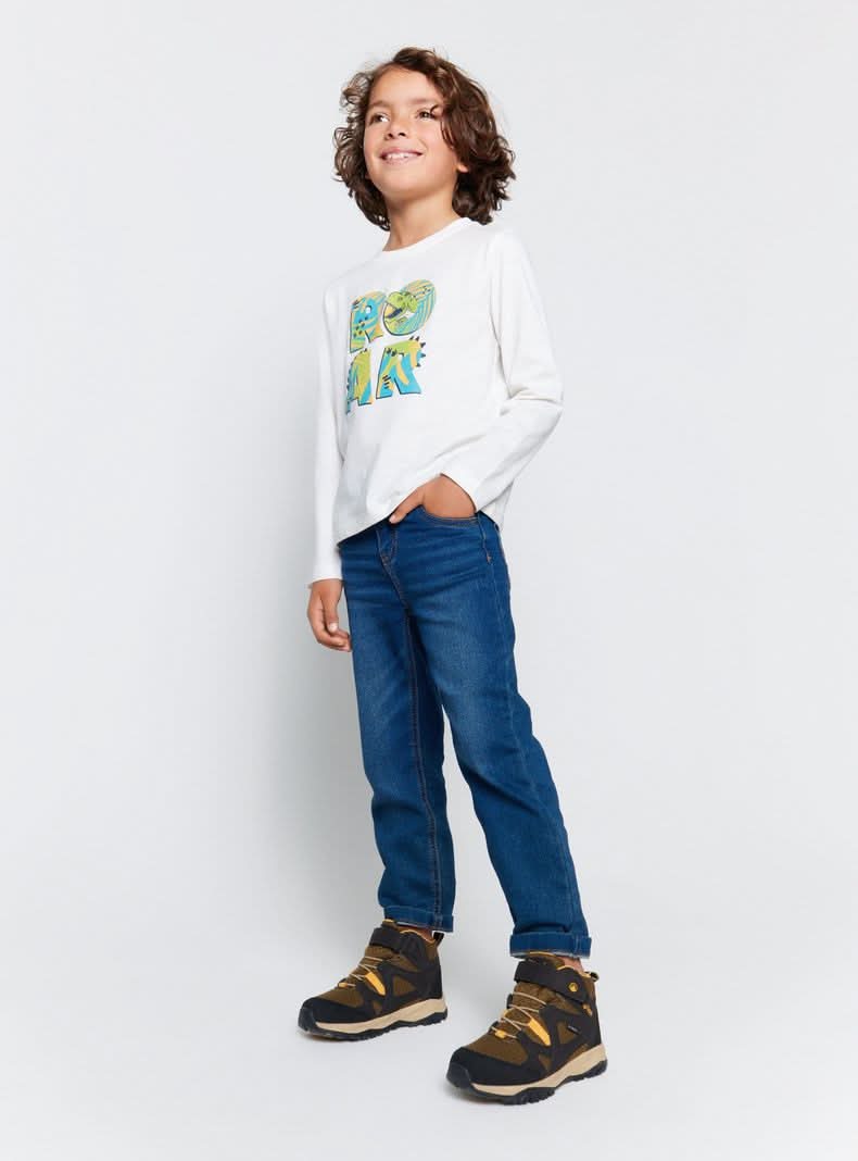 Lippi Zapatilla Outdoor con Caña Tellus Niño verde 29