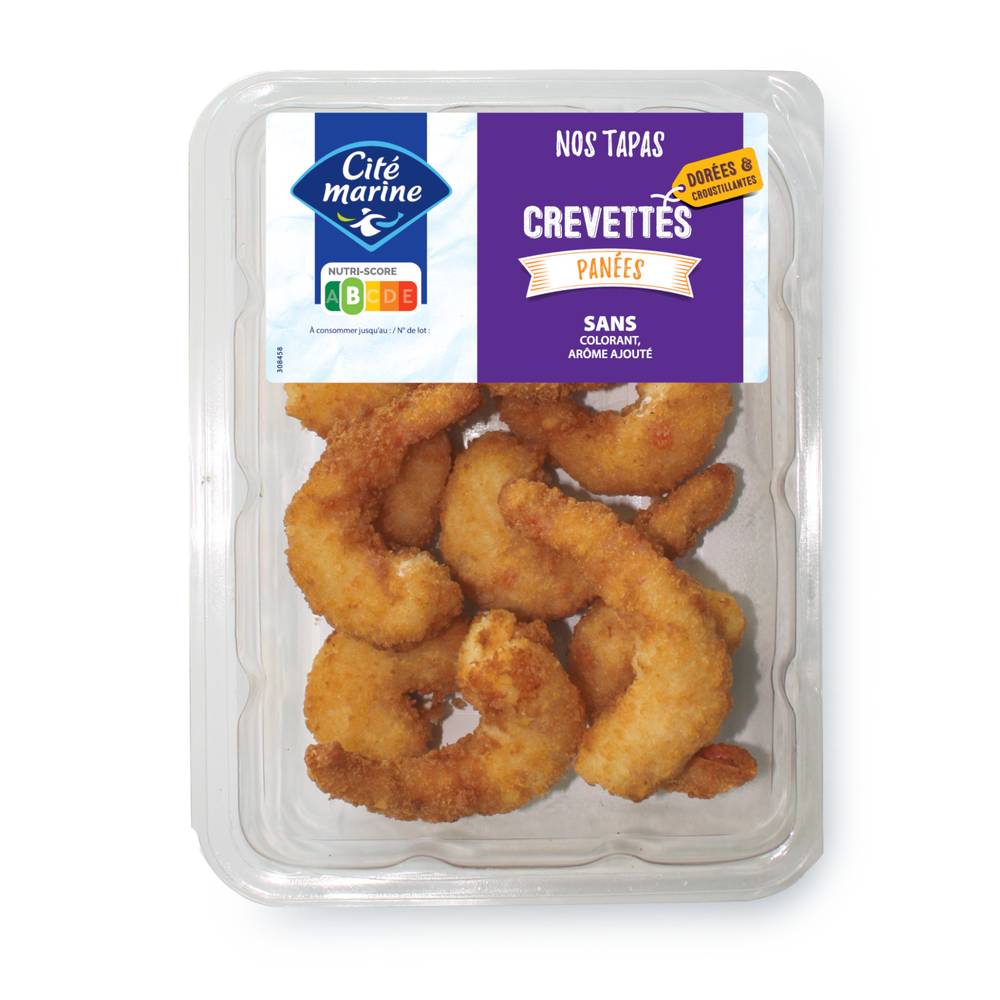 Cité Marine - Crevettes panées