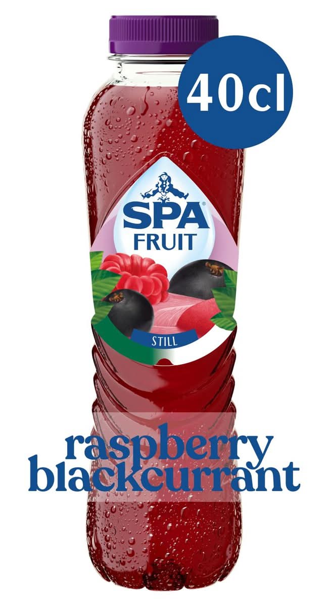 Spa Fruit Goût Framboise - Cassis 40 cl