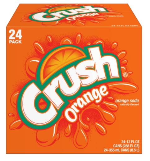 Orange Crush Cube - 24/12 oz cans (1X24|1 Unit per Case)