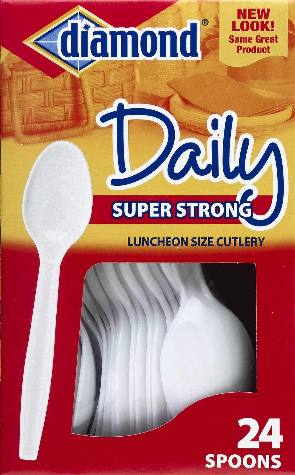 Diamond Daily Super Strong Spoons (24 ct)