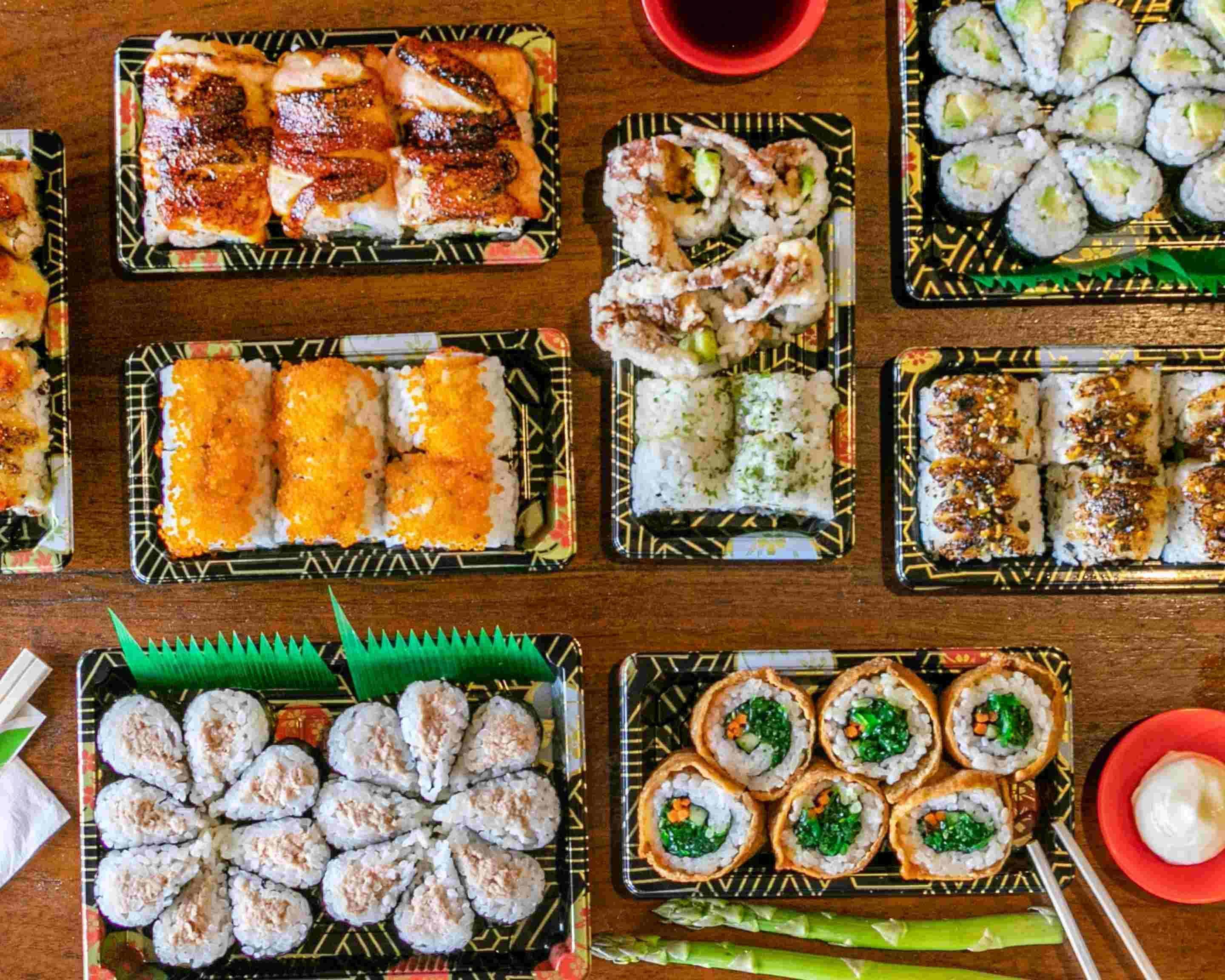 Sushi Revolution on Beaumont Restaurant Menu Takeout in