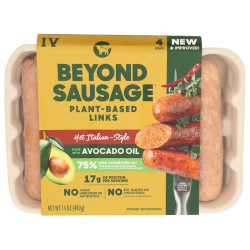 Beyond Meat Hot Italian Plant-Based Sausage