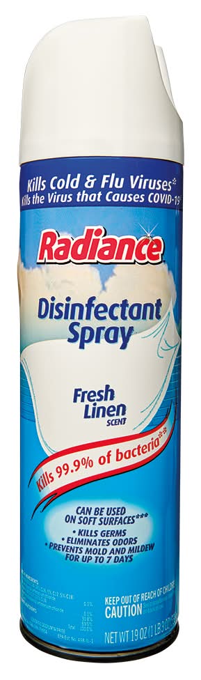 Radiance Disinfectant Spray, Fresh Linen (19 oz)