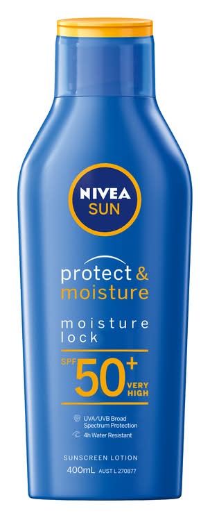 NIVEA Sun Protect & Moisture Lotion SPF50 400ml