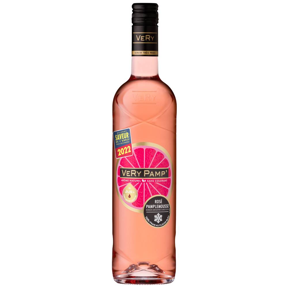 Very Pamp' - Boisson à base de vin rosé aromatisée pamplemousse (750 ml)