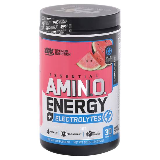 Optimum Nutrition Watermelon Splash Essential Amino Energy + Electrolytes
