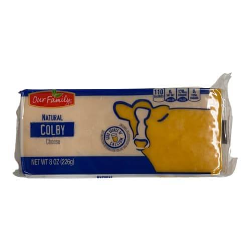 Our Family Colby Cheese (8 oz)