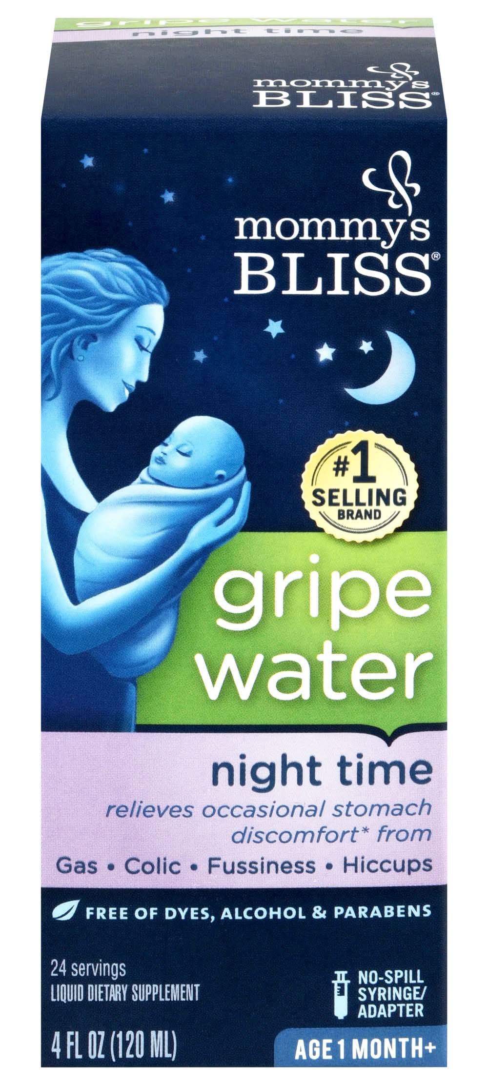 Mommy's Bliss Night Time Gripe Water, 1 Month+ (4 fl oz)