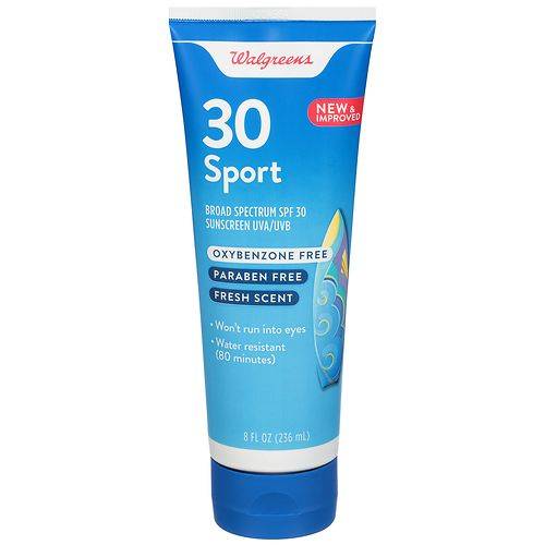 Walgreens Sunscreen Sport Lotion SPF30 - 8.0 fl oz