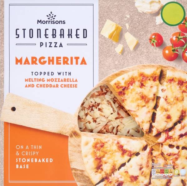 Morrisons Margherita Stone Baked Pizza