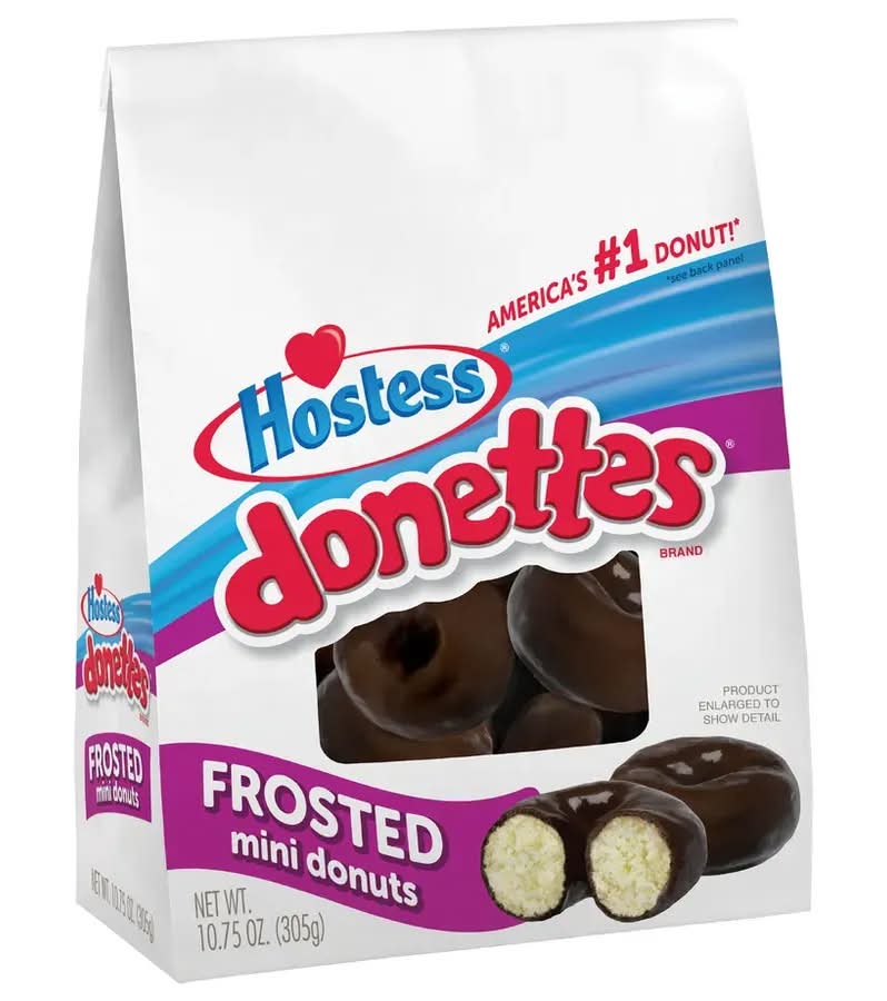 Hostess Frosted Mini Donettes