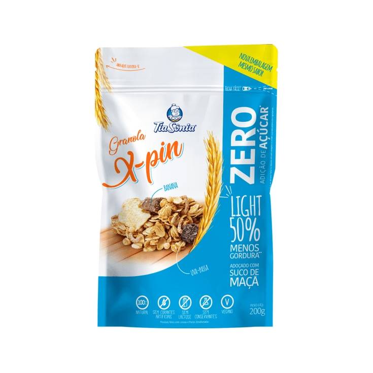 Tia sônia granola x-pin light (200g)