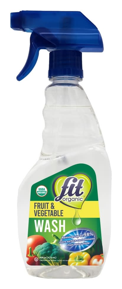Fit Organic Fruit & Vegetable Wash Disinfectant Liquid (16 fl oz)