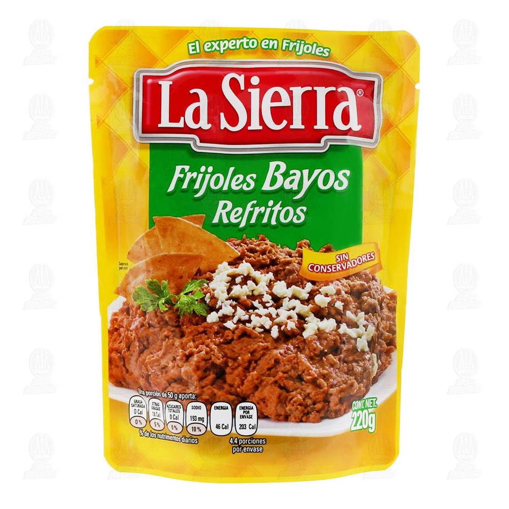 La Sierra · Frijoles bayos refritos (220 g)