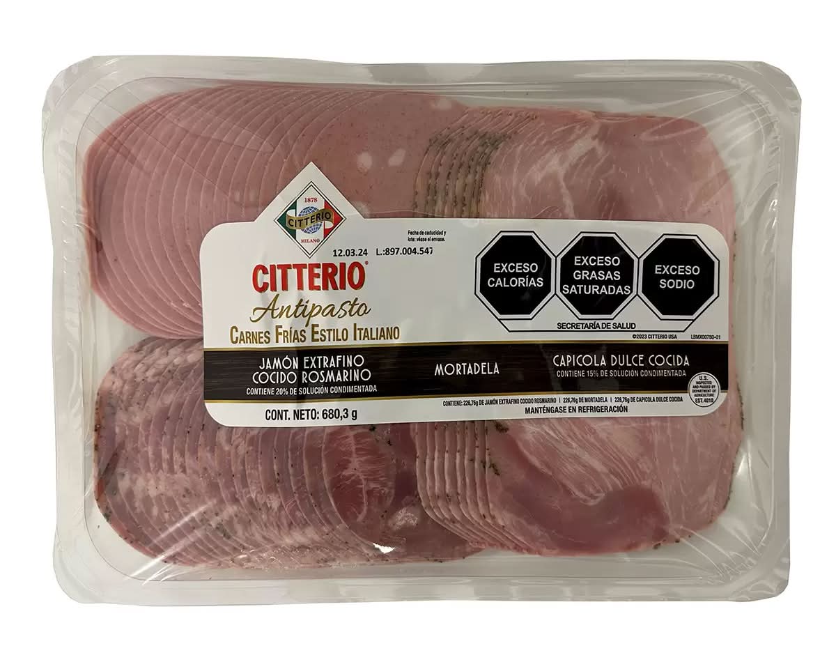 Citterio · Carnes frías estilo italiano (680,3 g)
