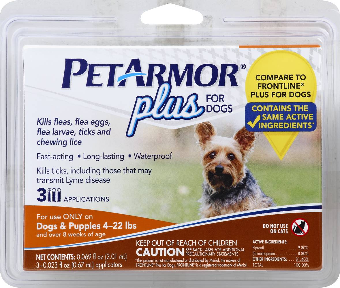 PetArmor Flea & Tick Prevention For Small Dogs (0.1 oz)