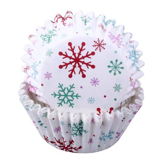 Snowflake Baking Cups, 24Ct. By Celebrate It