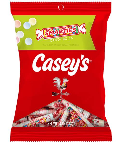 Casey's Smarties Candy Rolls 4oz