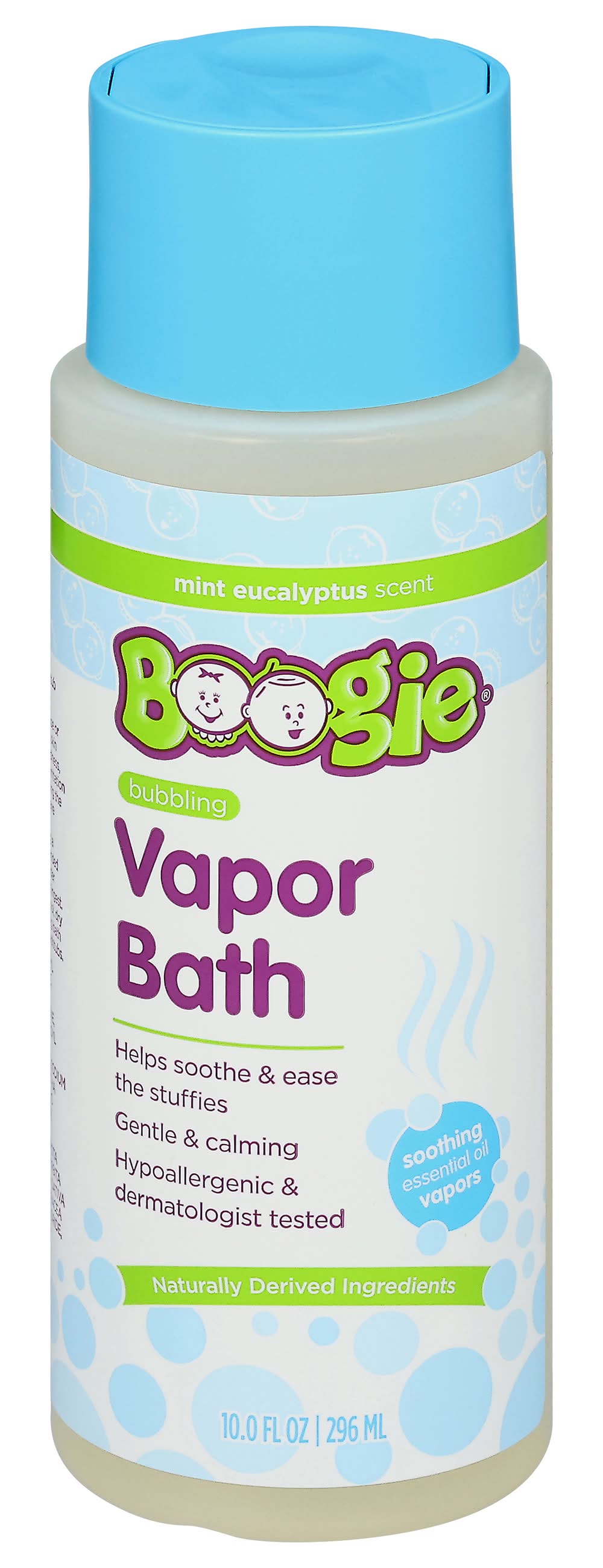 Boogie Vapor Soothing Bubble Bath, Mint Eucalyptus (10 fl oz)