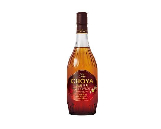 400558：The CHOYA 熟成三年 箱入り 700ML / The Choya Aged 3 Years