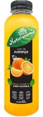 Jugo Naturalisimo Naranja Con Pulpa Botella 430ml